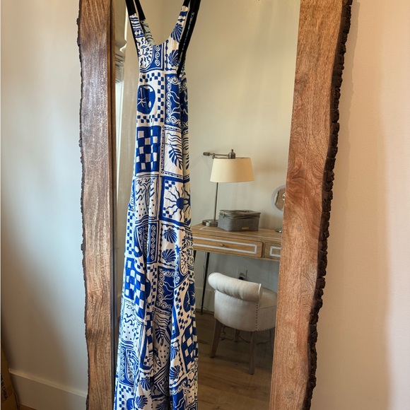 ECOTE | Blue & White Dress | S - Picture 2 of 4